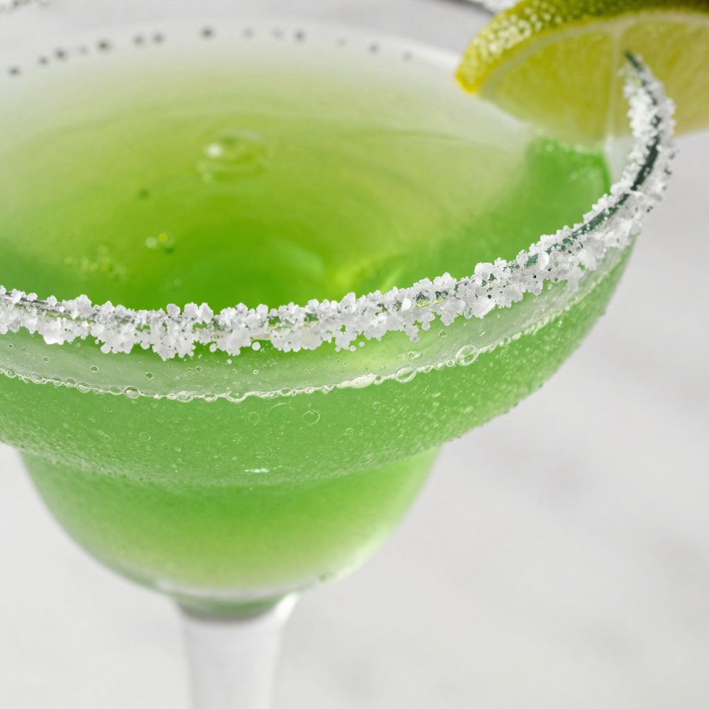Grinch Margarita Process Image