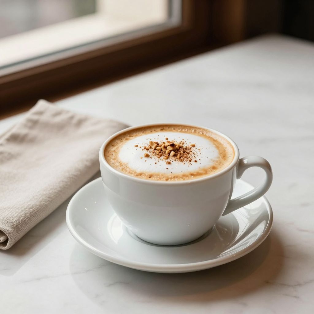 Hazelnut Latte Final Product