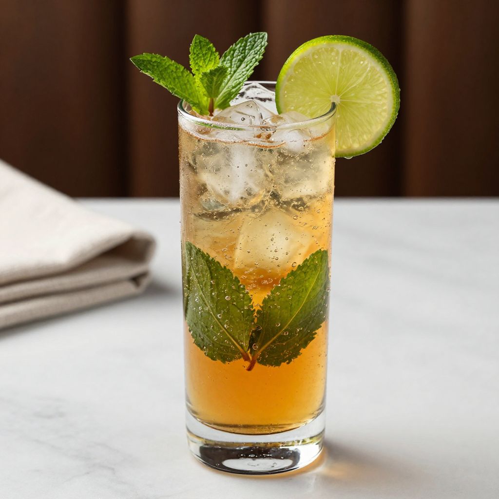 Hennessy Mojito served