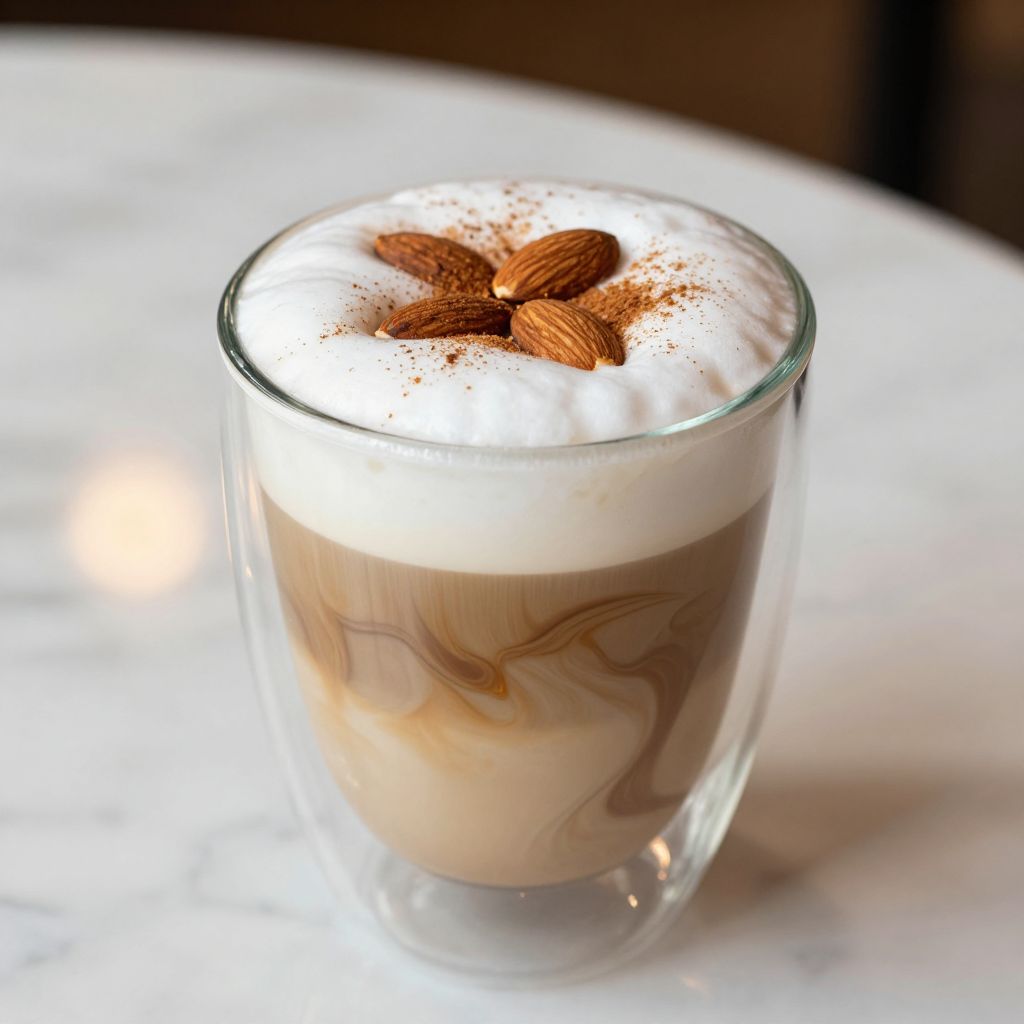 Horchata Latte Preparation
