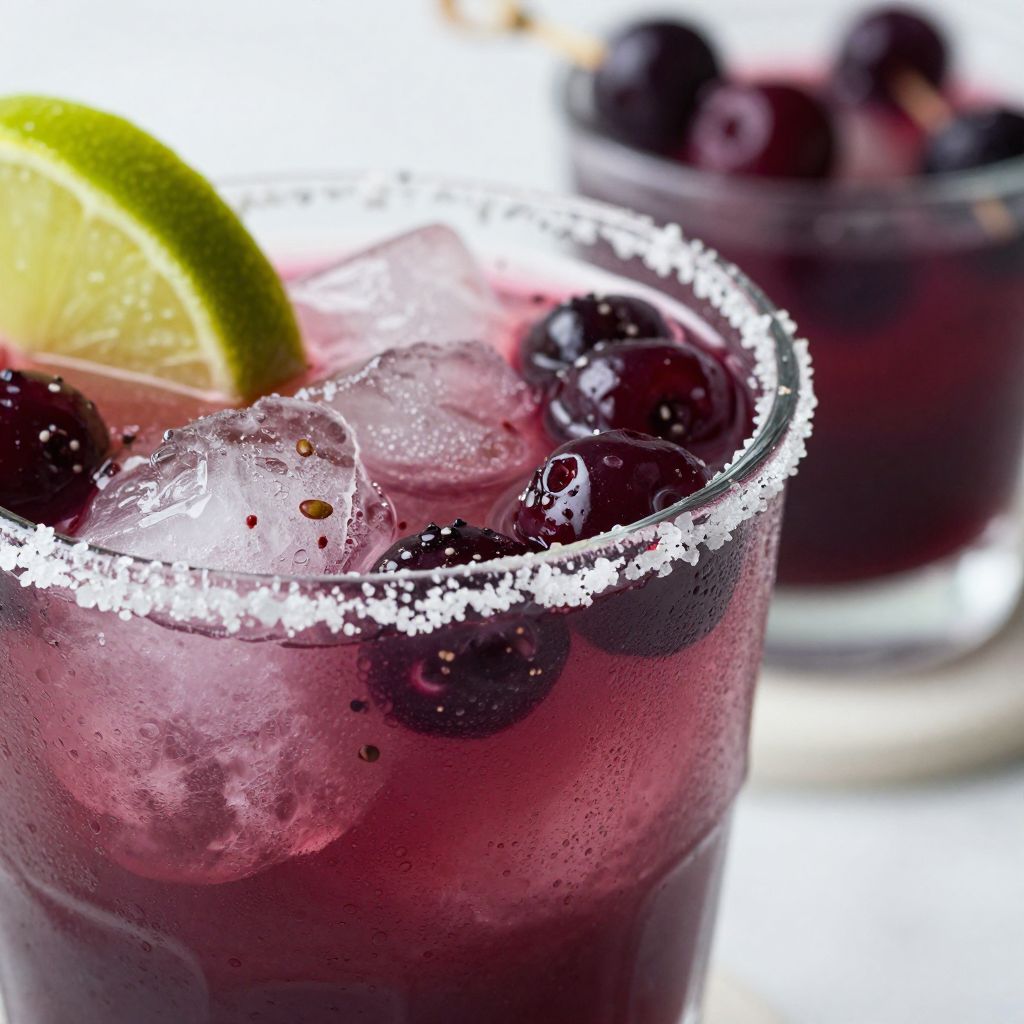 Huckleberry Margarita Process