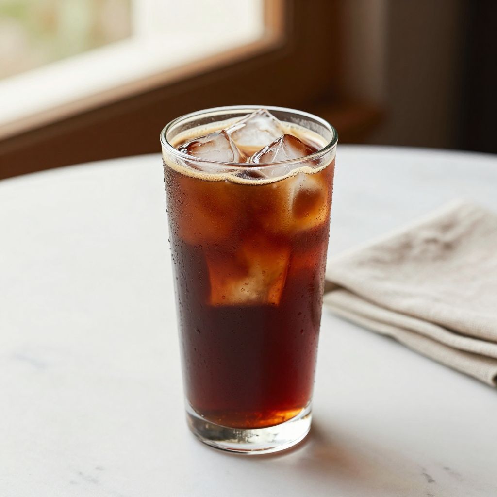 Iced Americano Serving