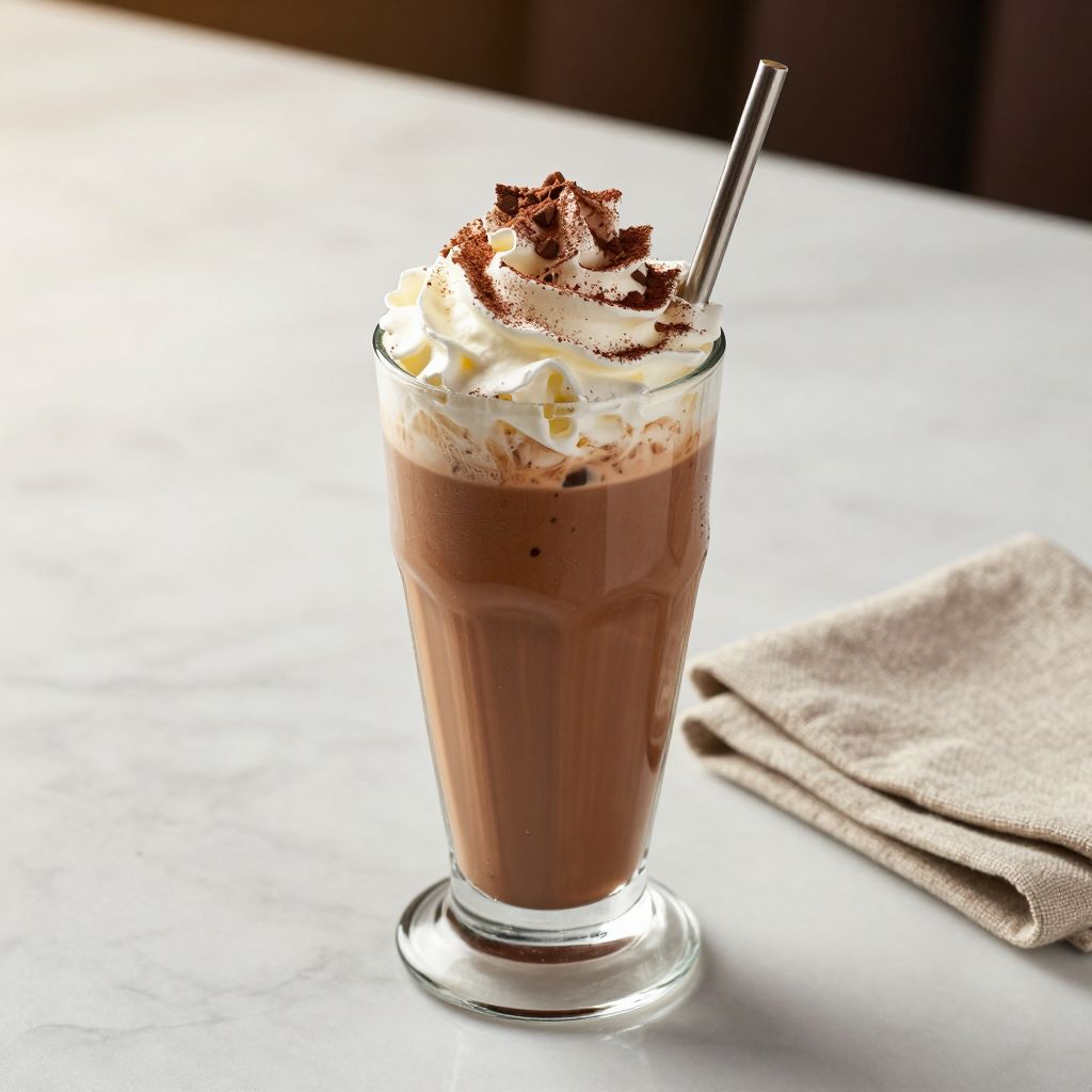 Iced Mocha Latte Final Drink