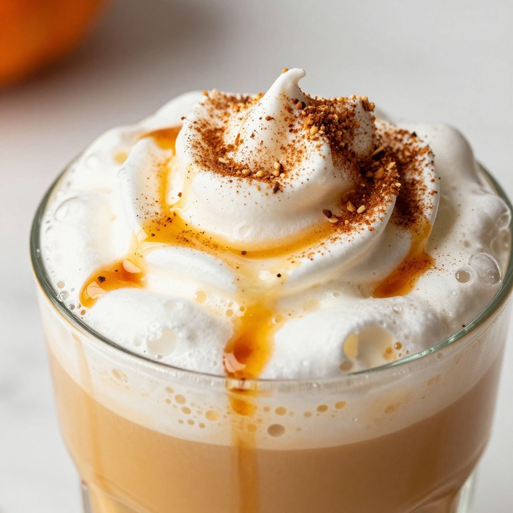 Iced Pumpkin Latte Step Image