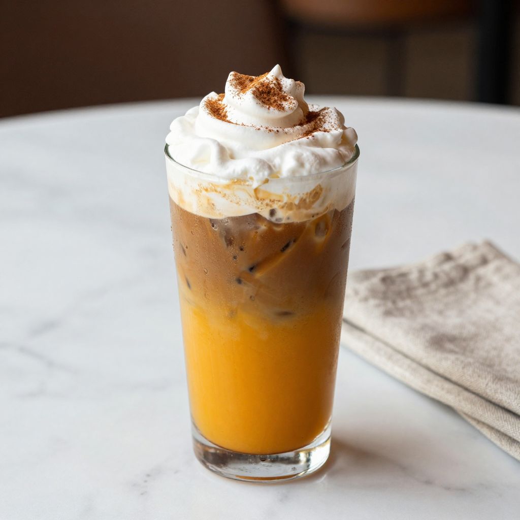 Iced Pumpkin Latte Final Image