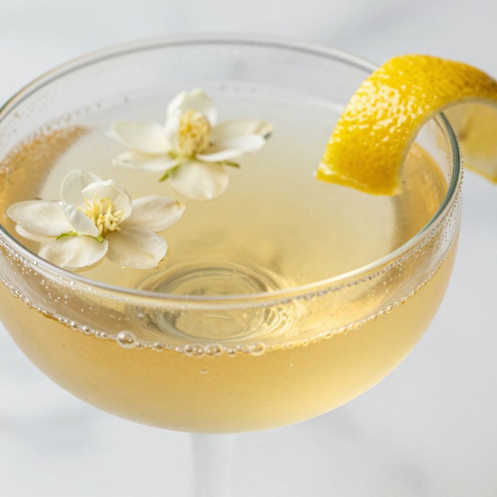 Jasmine Cocktail Preparation