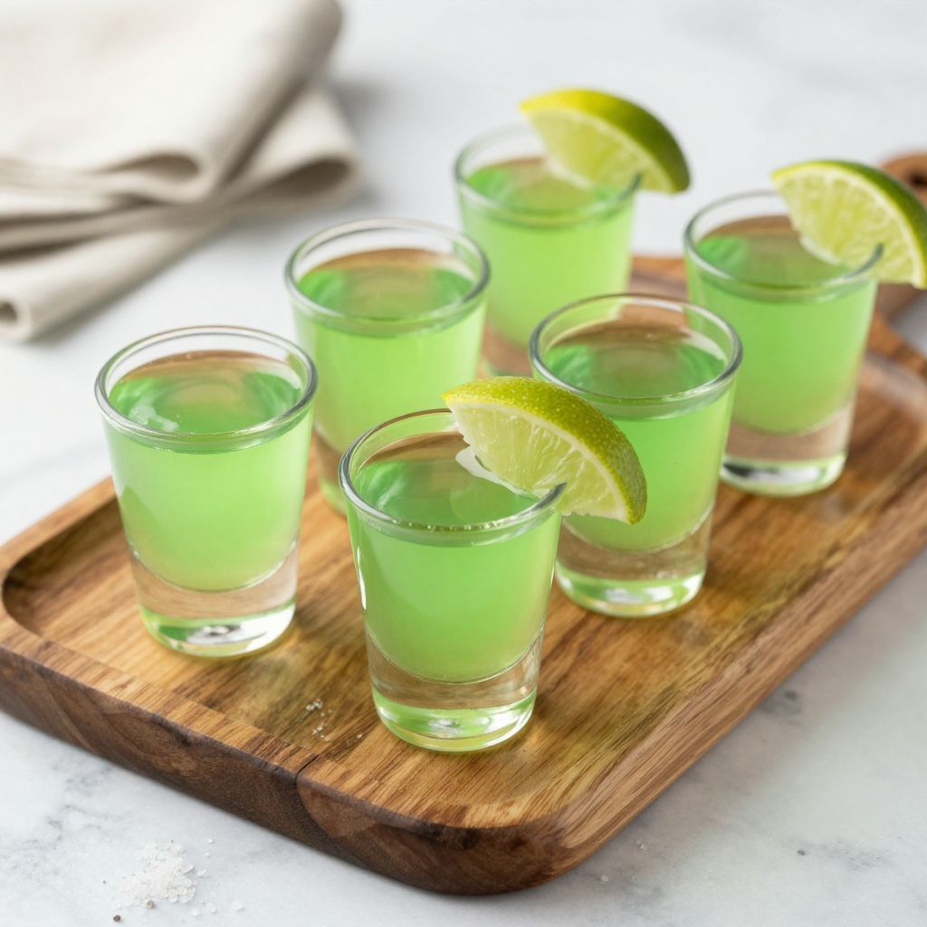 Finished Tequila Jello Shots