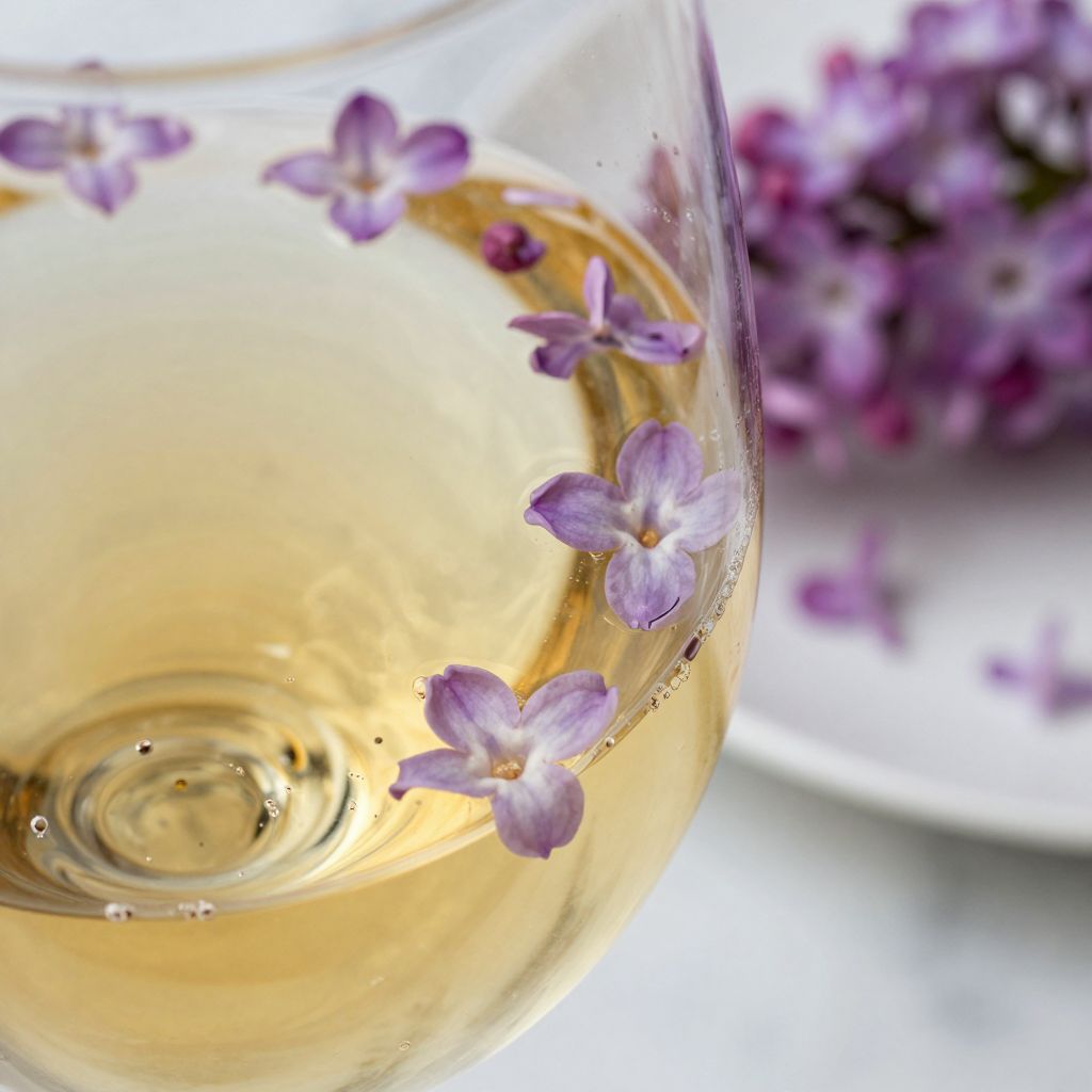 Lilac Wine Process Image