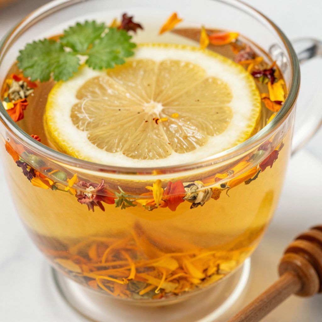 Lymphatic Drainage Tea Step by Step