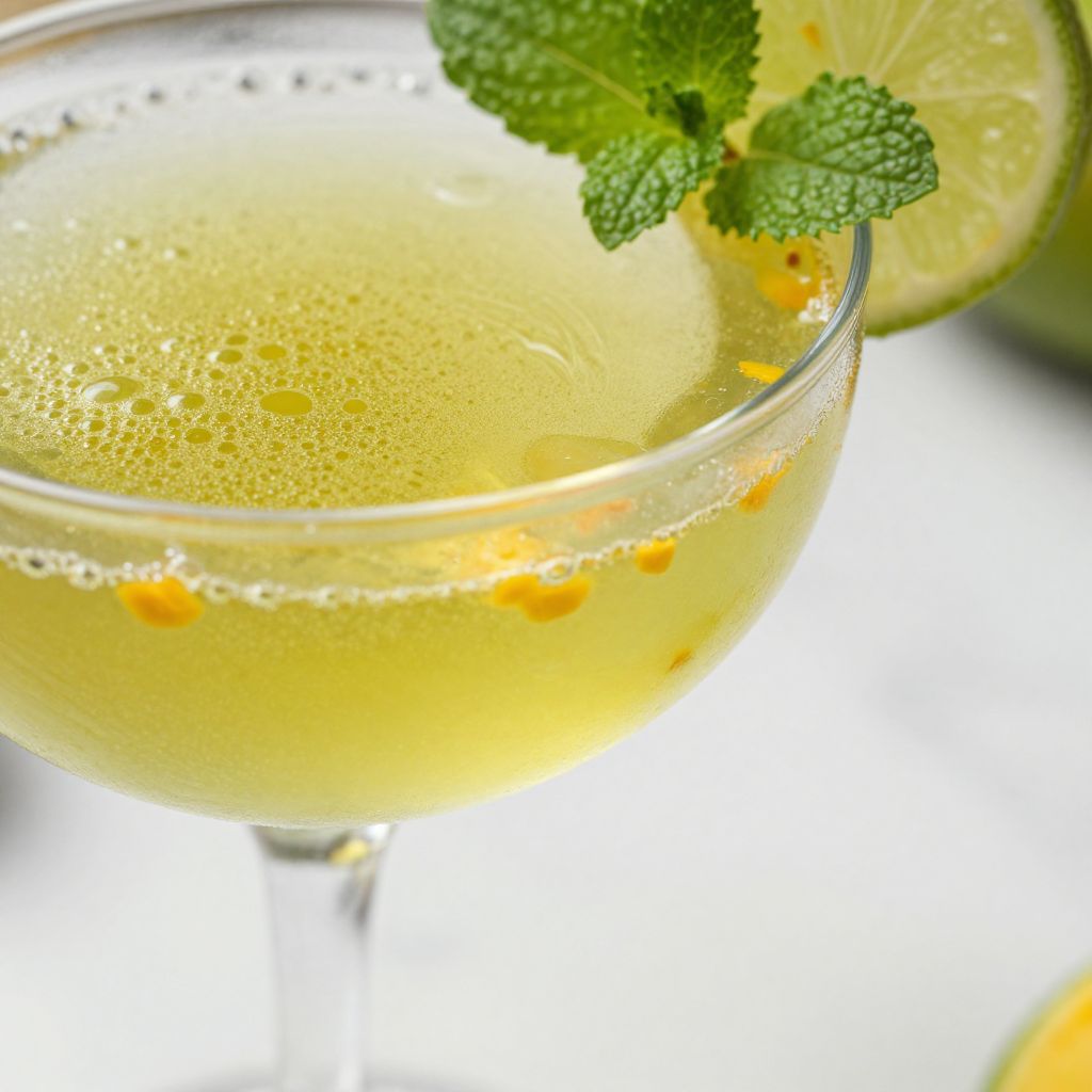 Mango Green Tea Step by Step