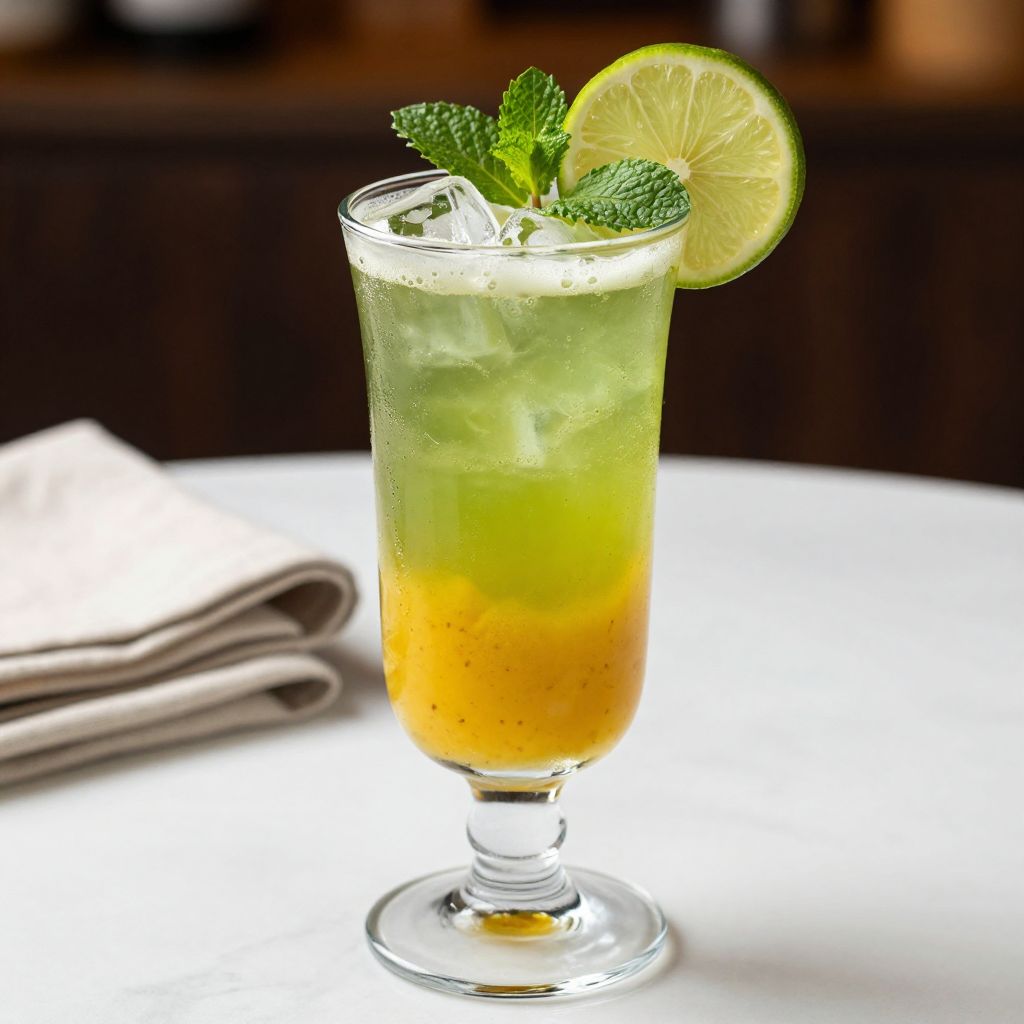 Mango Green Tea Serving