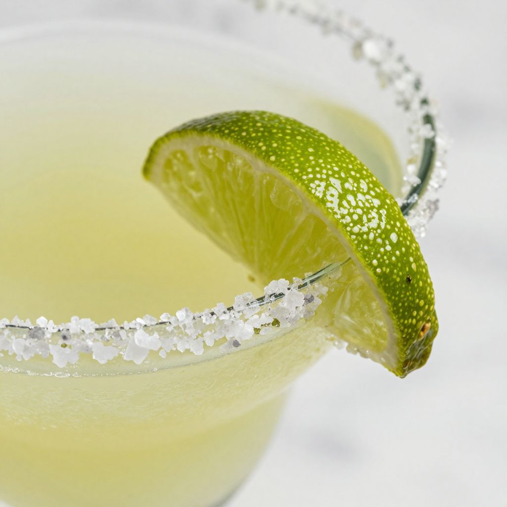 Making Classic Lime Margarita