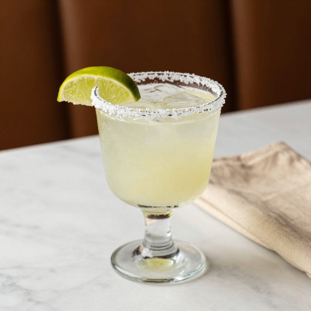 Classic Lime Margarita Preparation