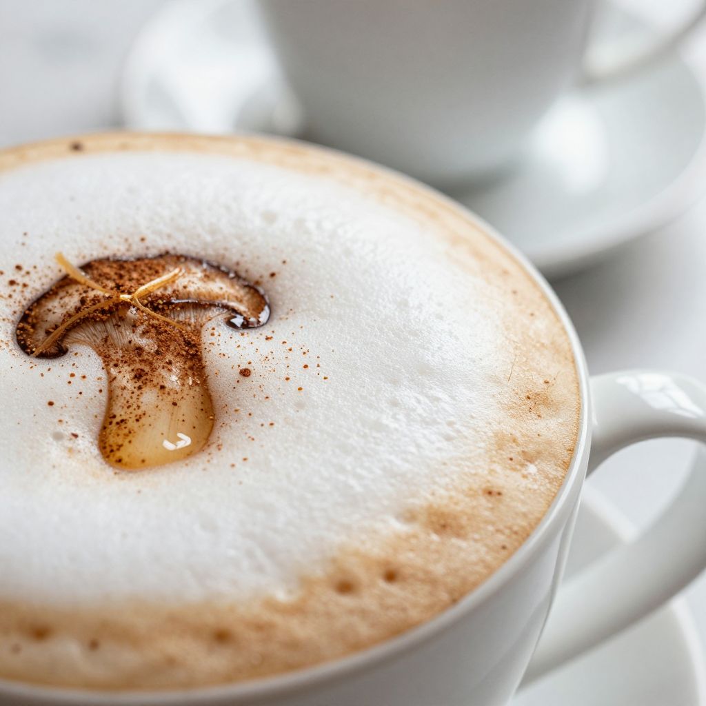 Mushroom Coffee Making Process