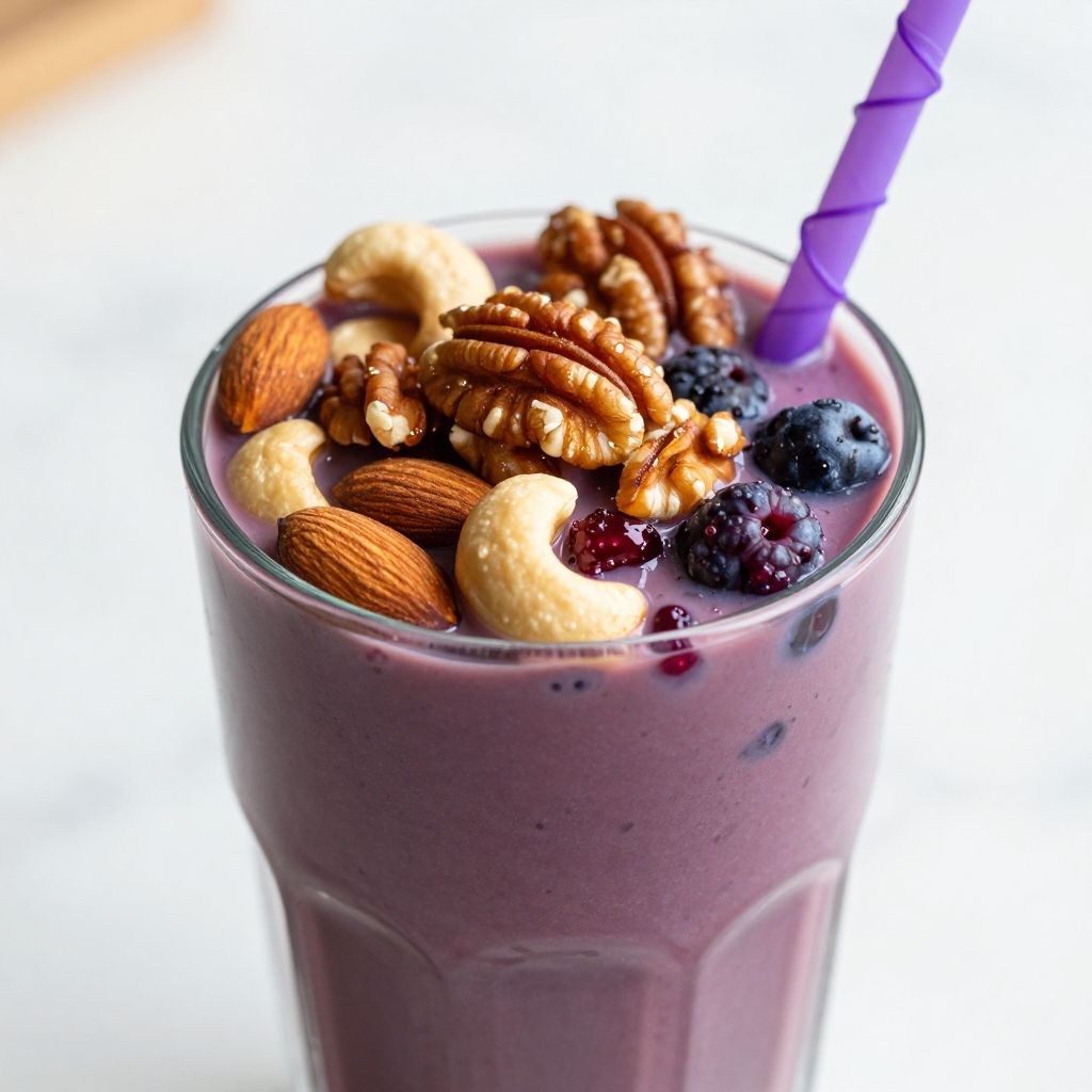 Nuts and Berries Drink Step by Step