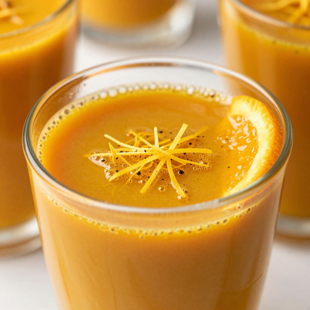 Orange Ginger Turmeric Shot