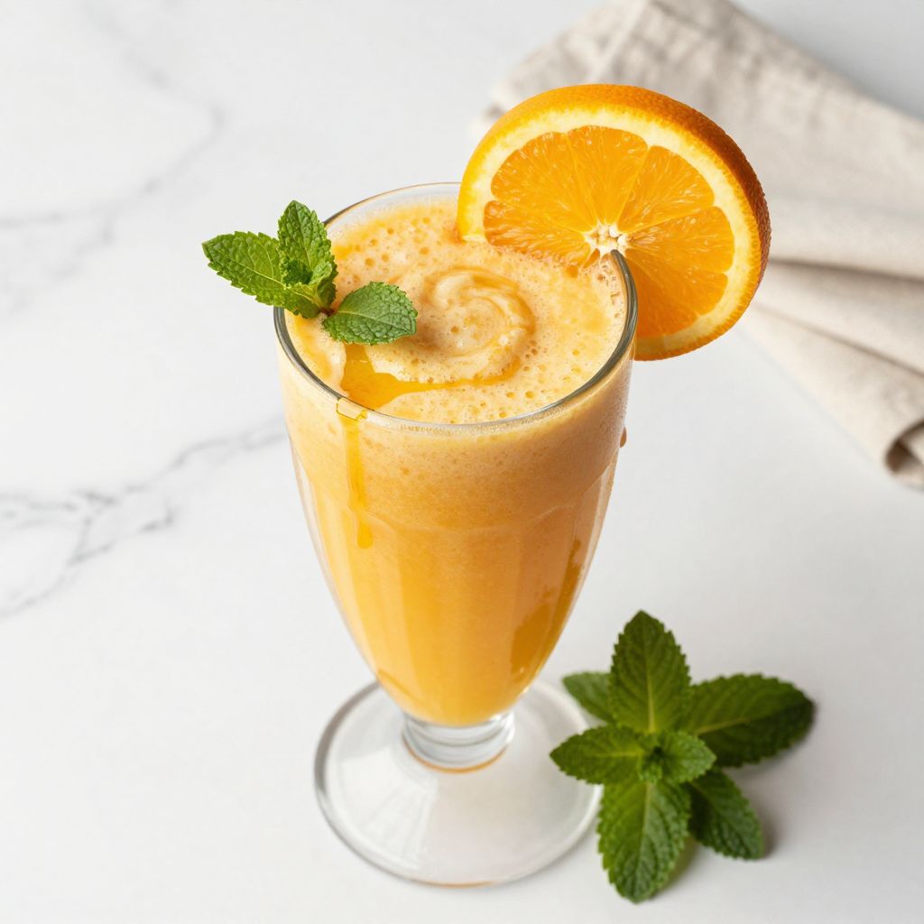 Orange Juice Smoothie Variation Image