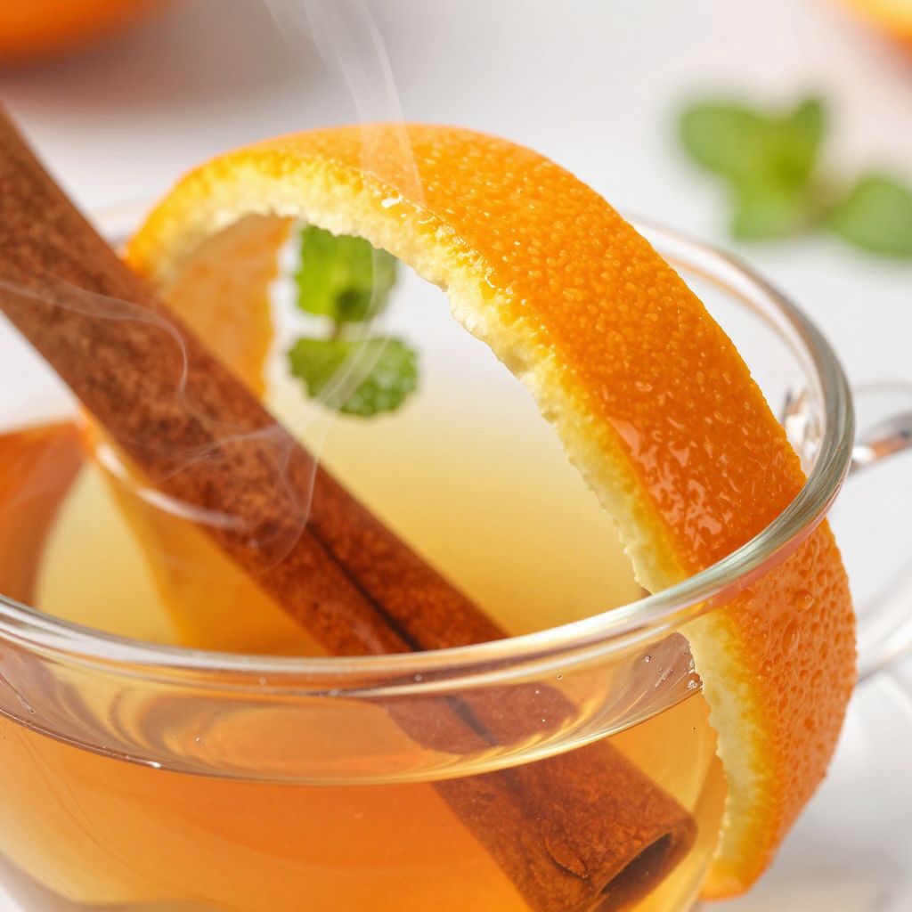 Orange Peel Tea Step