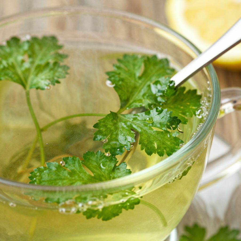 Parsley Tea Preparation