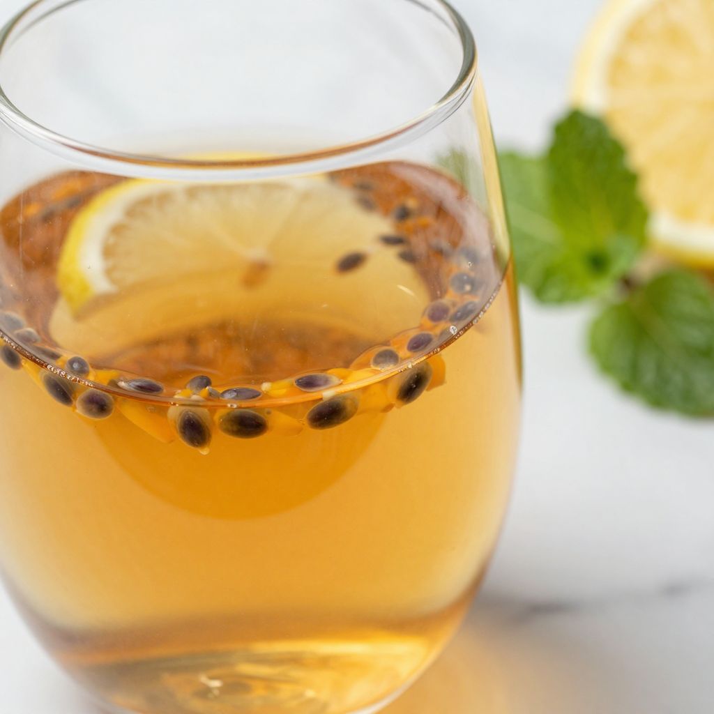 Passion Fruit Tea Step by Step