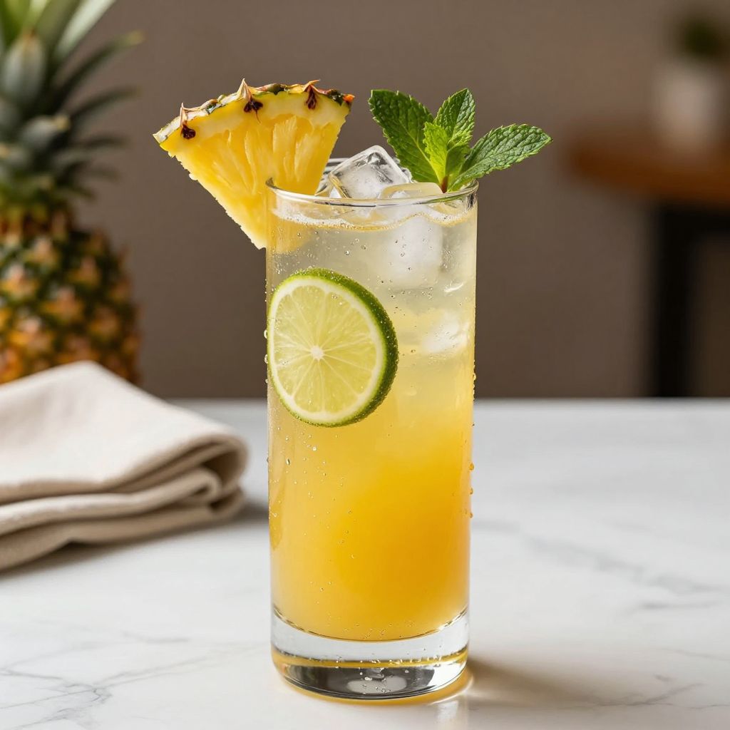 Pineapple Juice Cocktail Garnish
