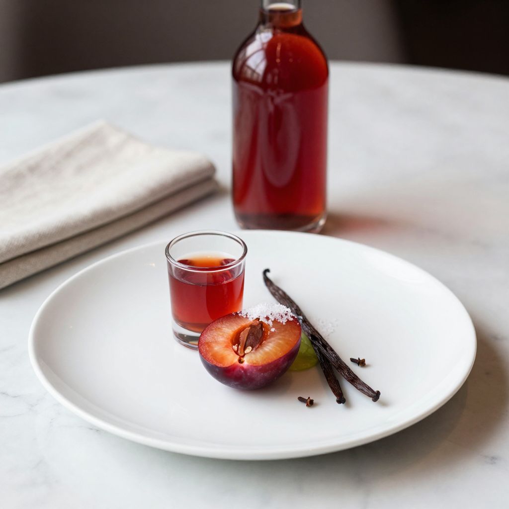 Final product of Plum Liqueur Image