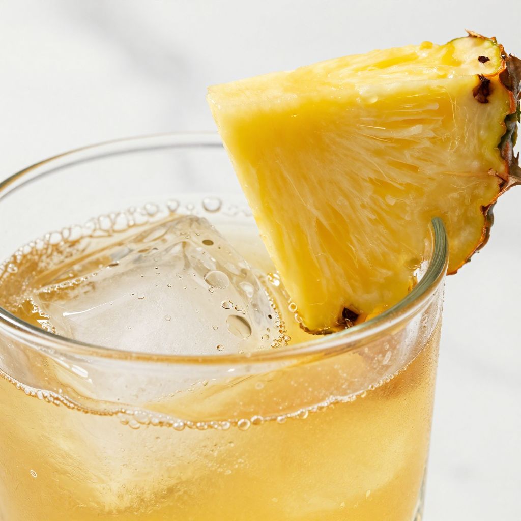 Poolside drink preparation steps