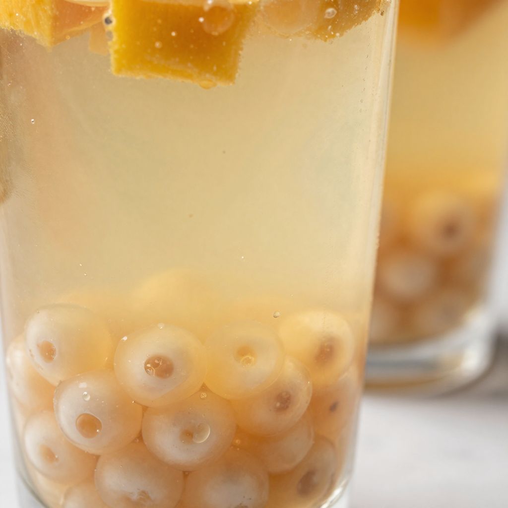 Popping Boba Drink Process