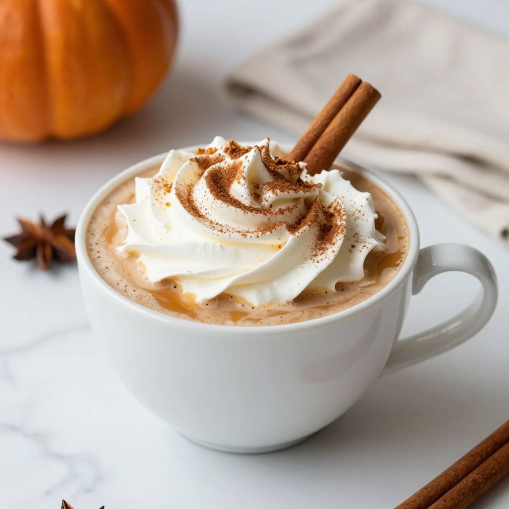 Pumpkin Chai Latte final serving