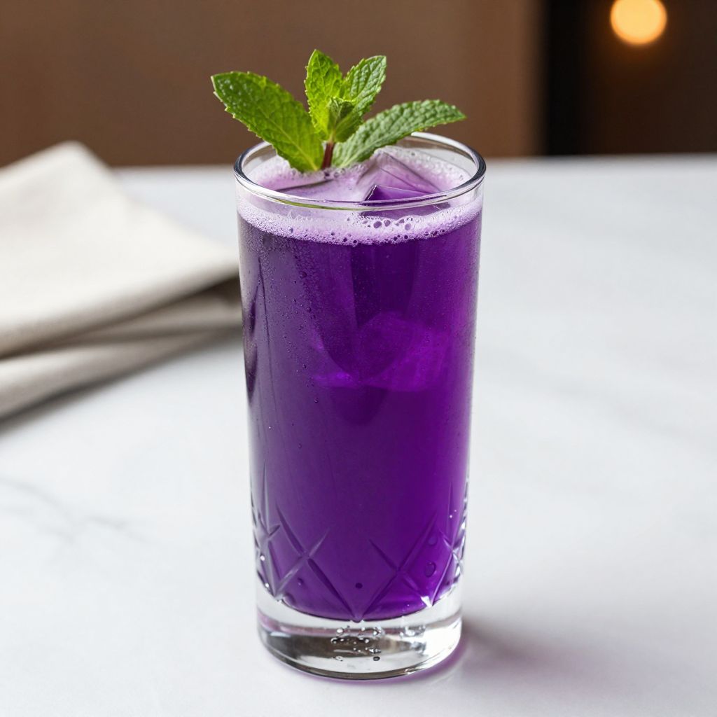 Glass of Purple Cabbage Juice