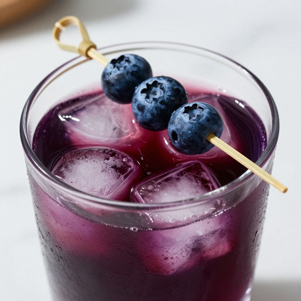 Purple Haze drink being prepared