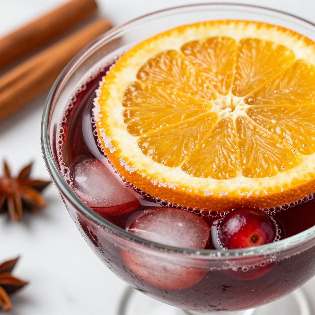 Christmas Punch Preparation