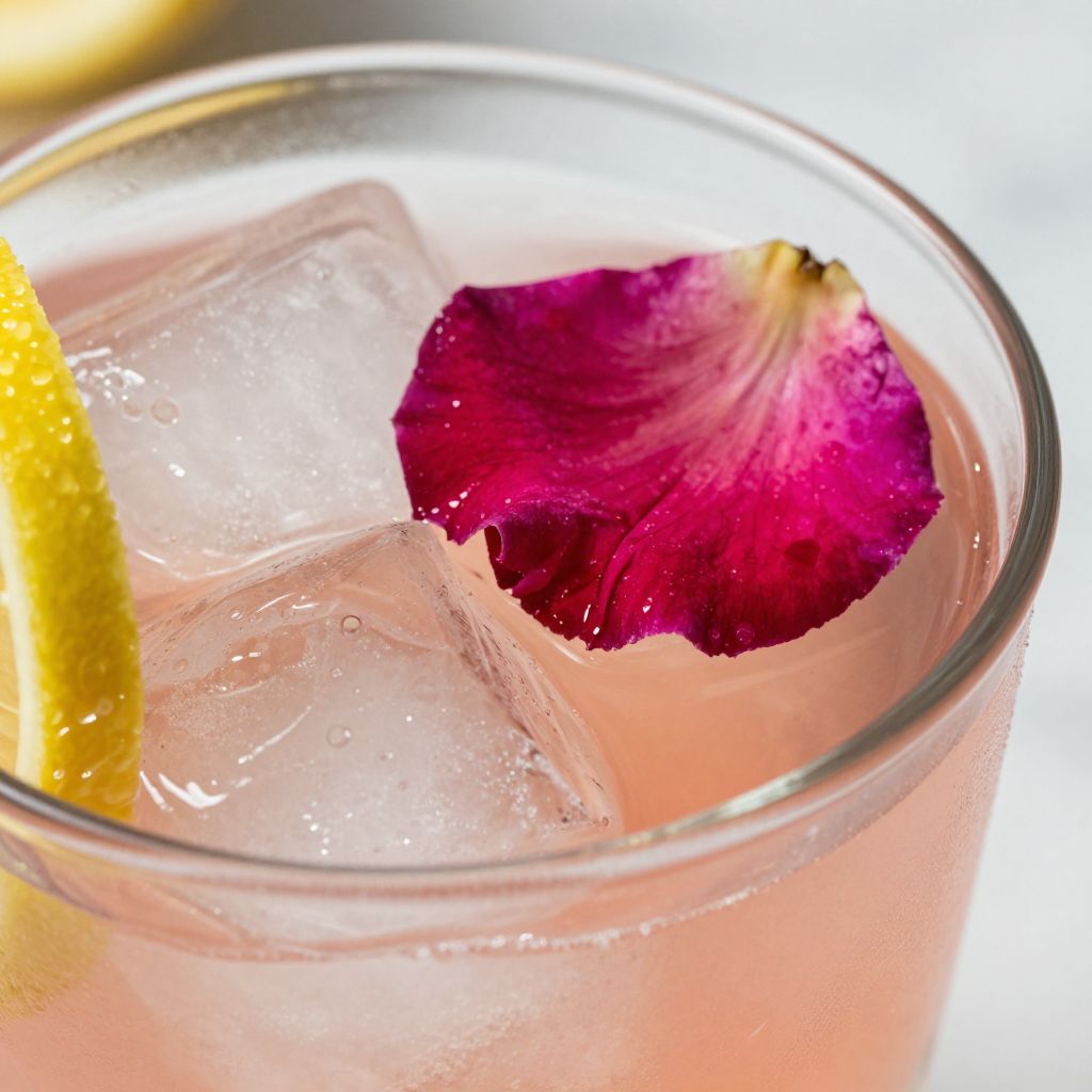 Rose Lemonade Preparation