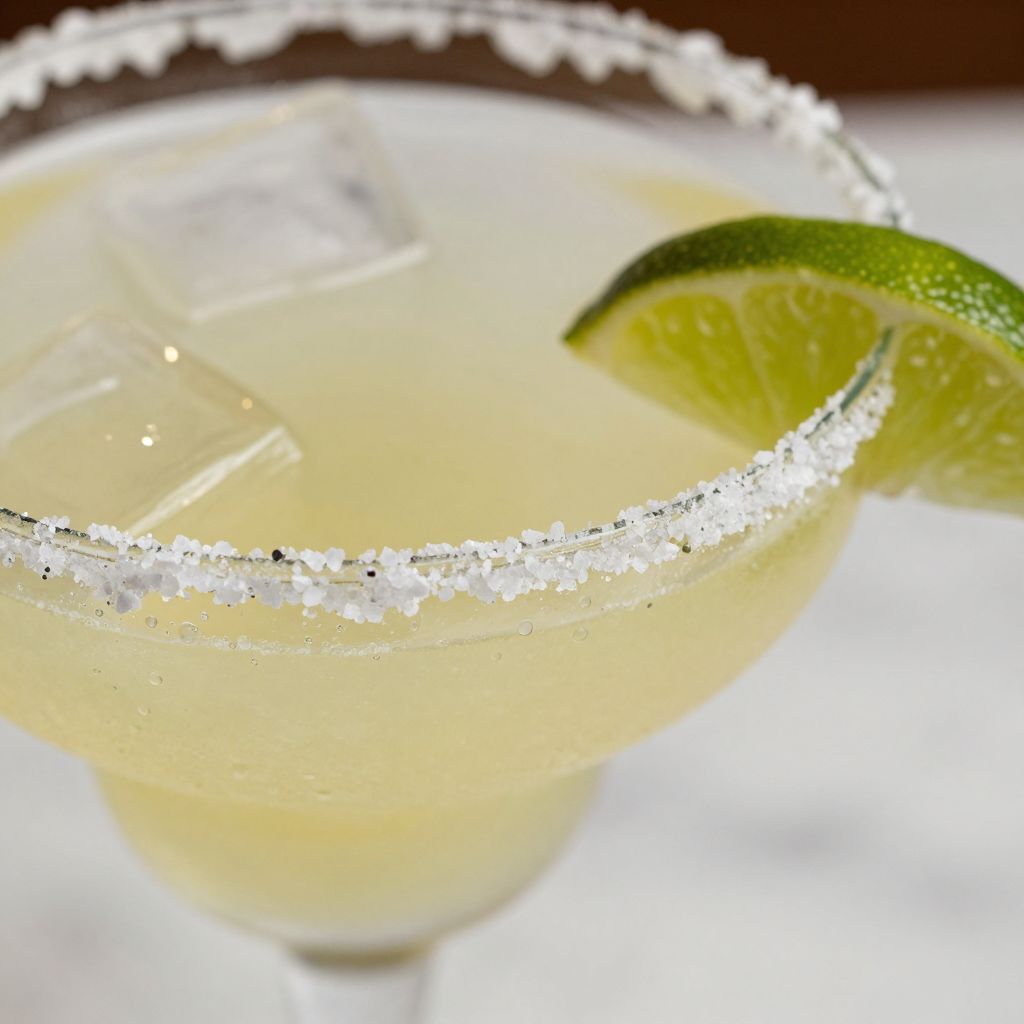 Rum Margarita Preparation