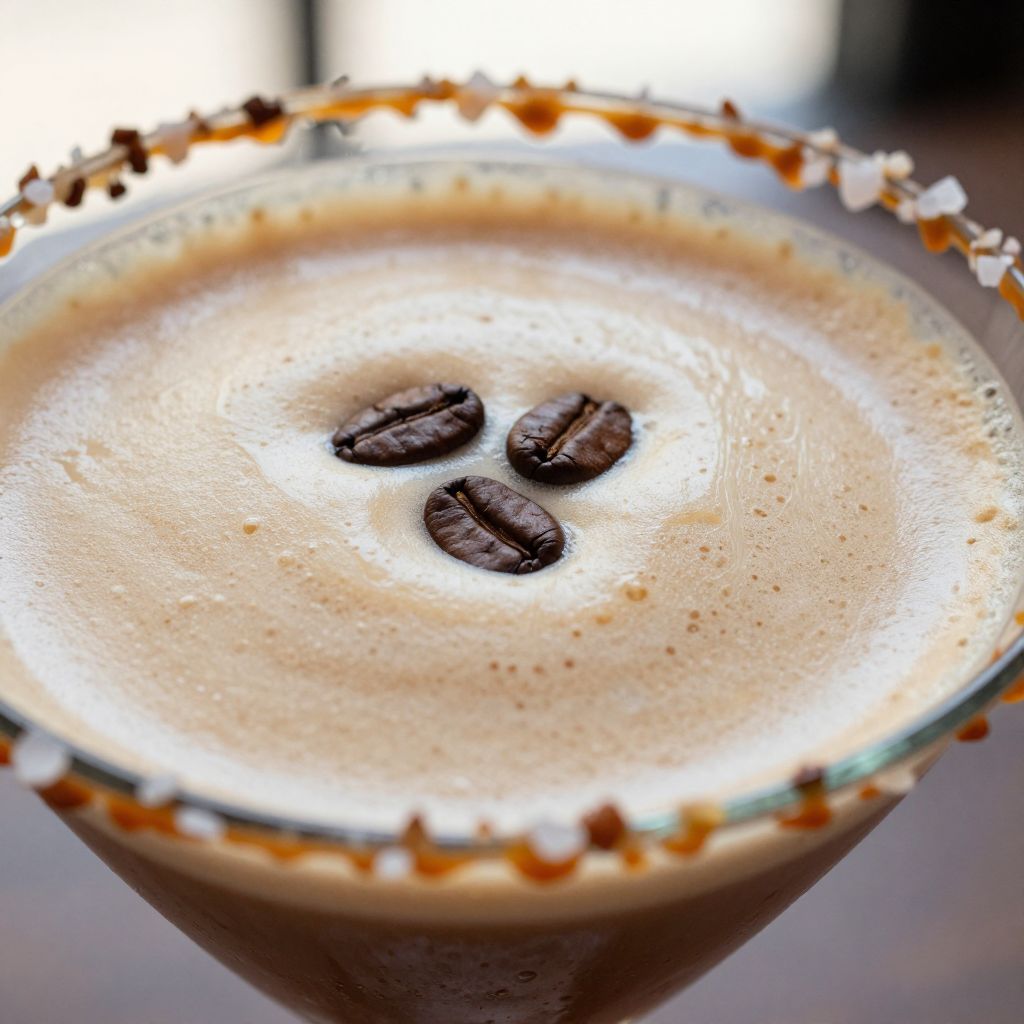 Salted Caramel Espresso Martini