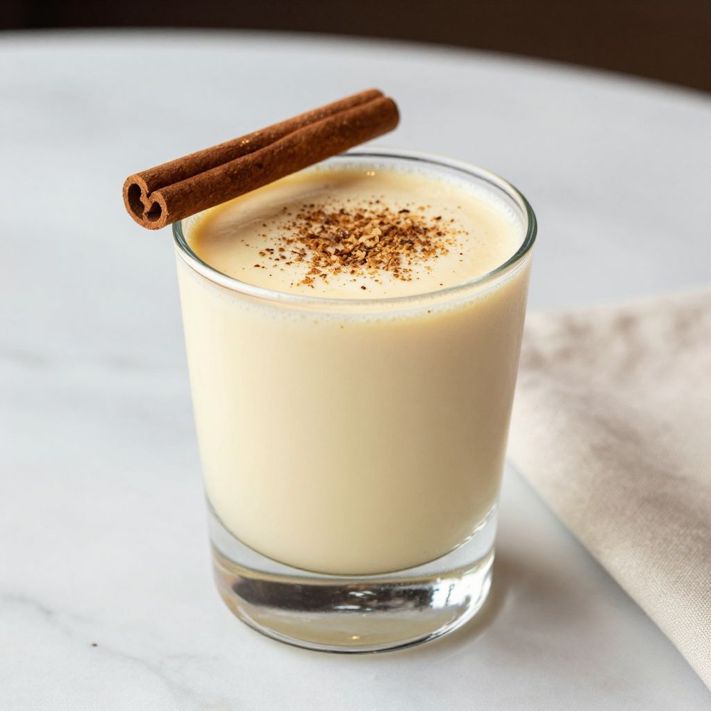 Spiked Eggnog with Rum Image