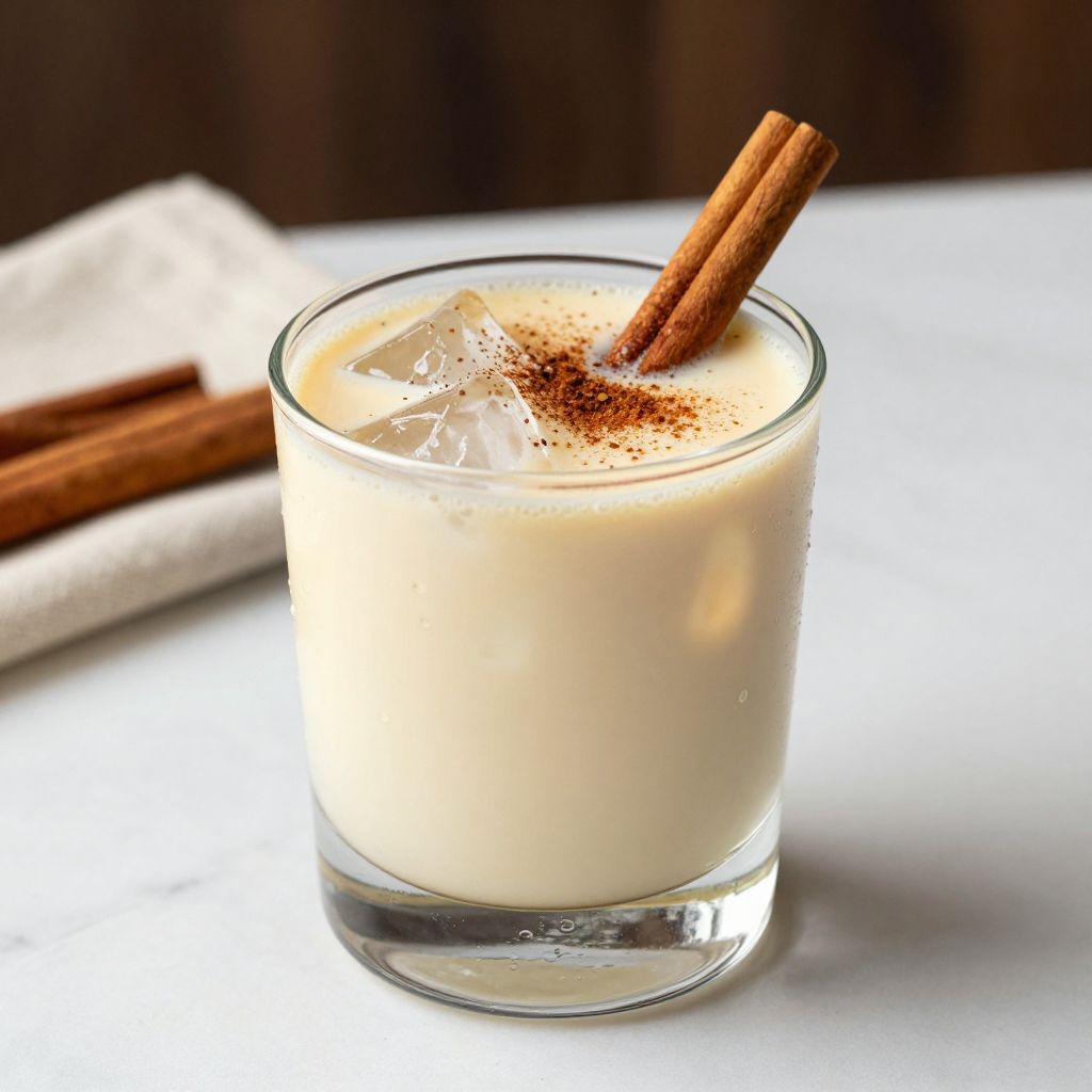 Spiked Horchata Serving