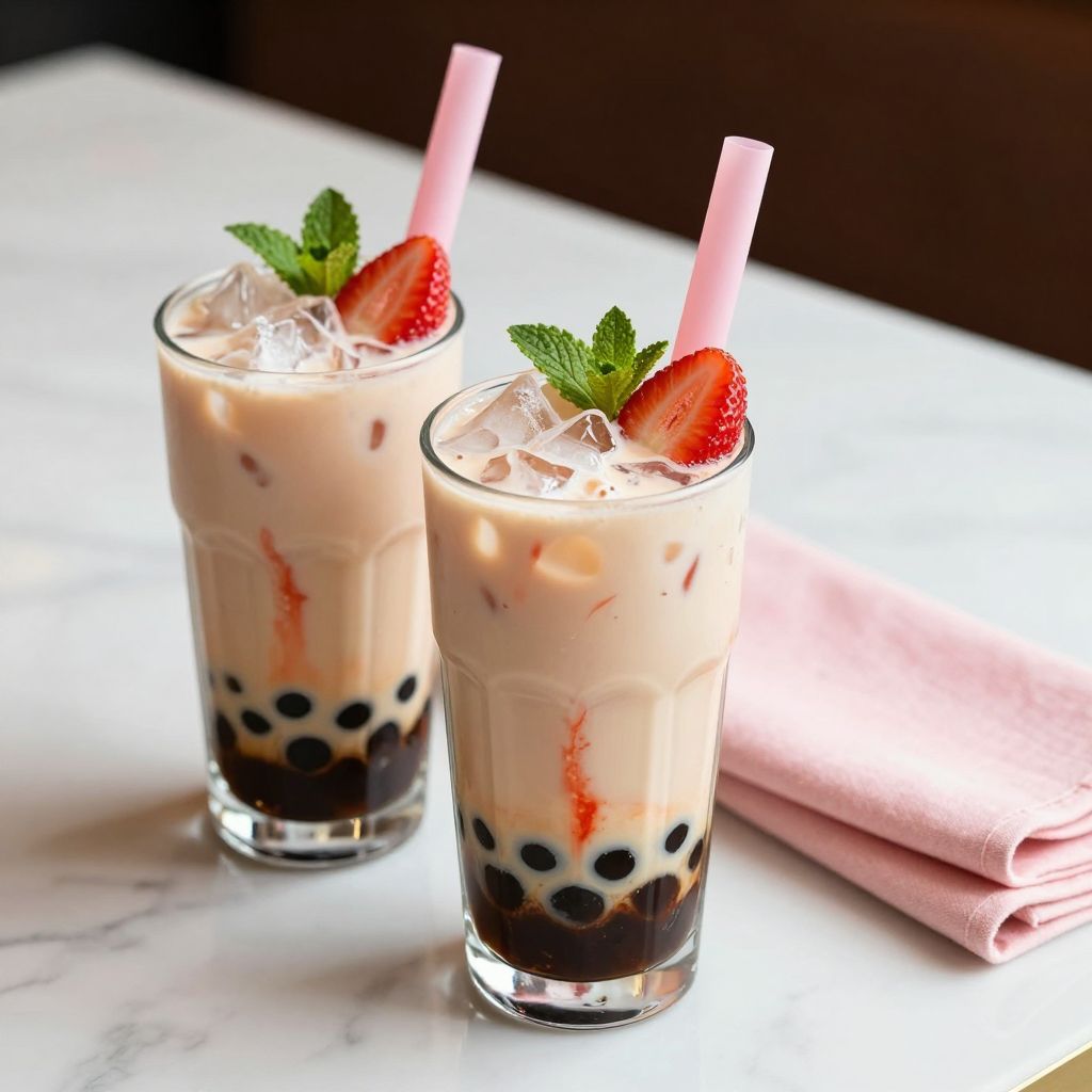 Strawberry Bubble Tea