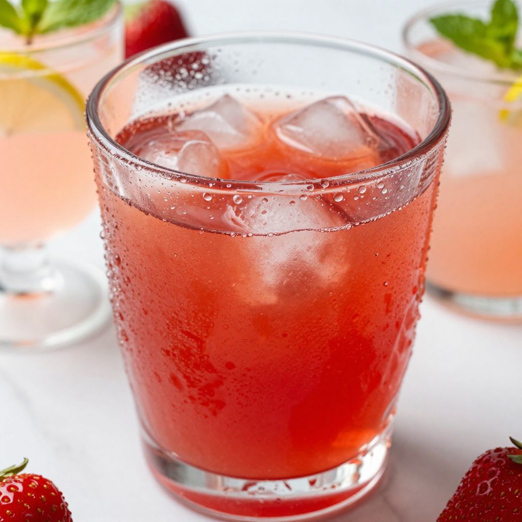 Strawberry Lemonade Concentrate Preparation