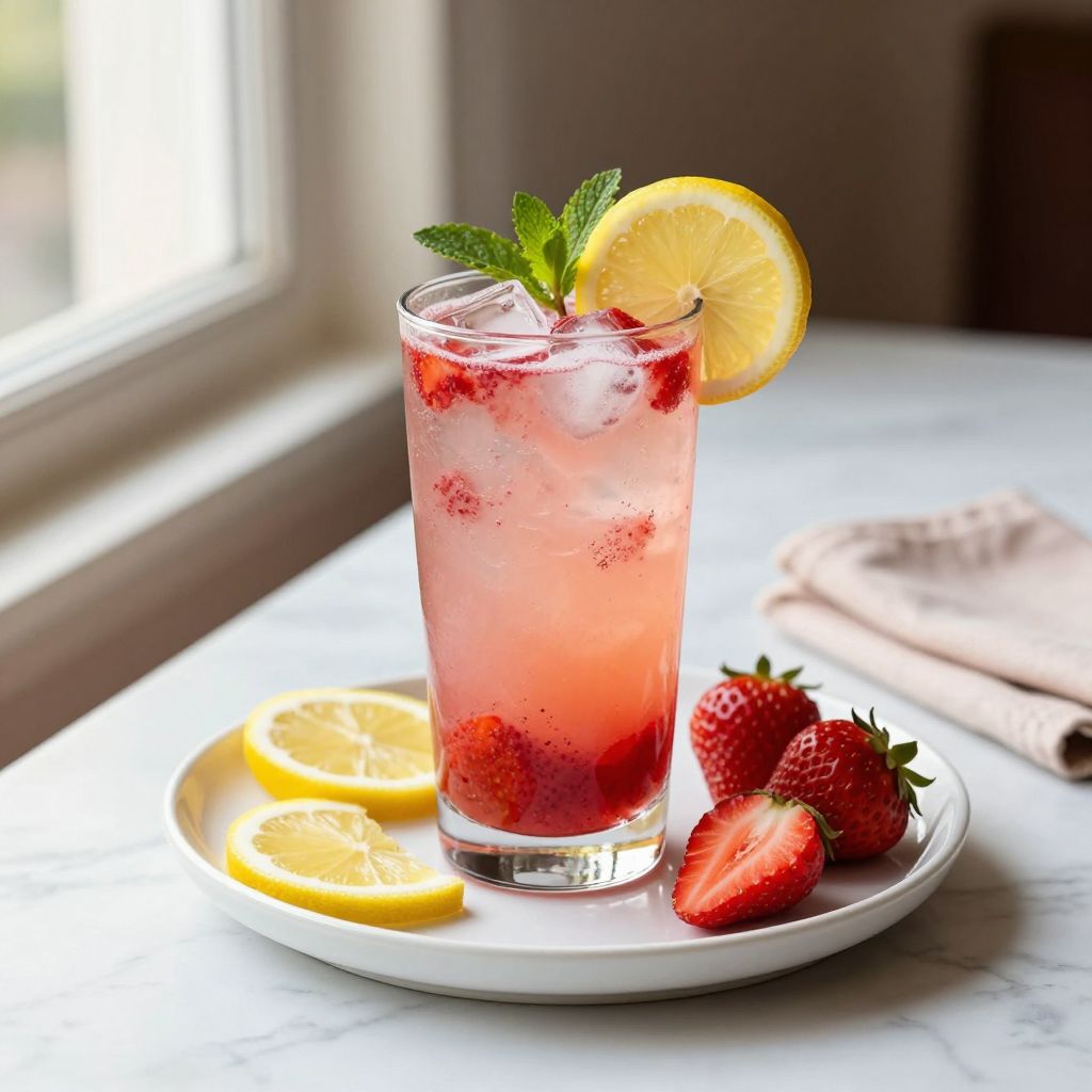 Strawberry Lemonade Refresher