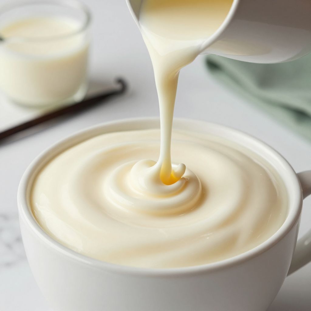 Sweet Cream Coffee Creamer Step