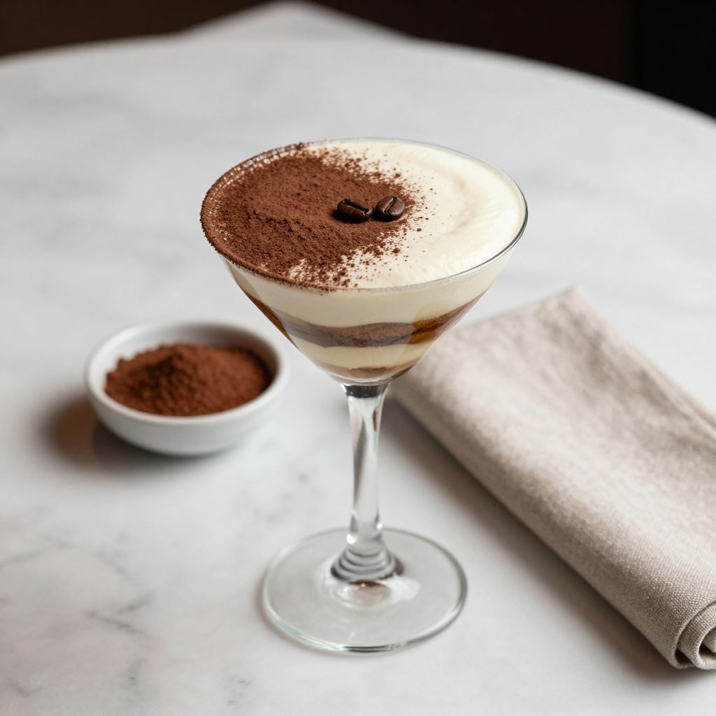 Tiramisu Martini Serving