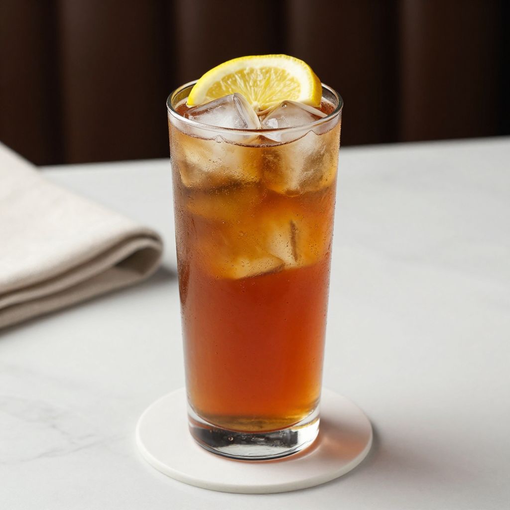 Top Shelf Long Island Garnished Glass