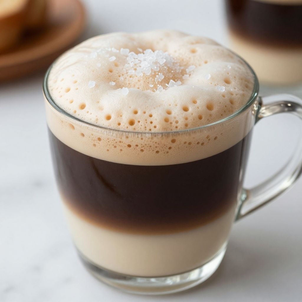 Vietnamese Salt Coffee brewing process