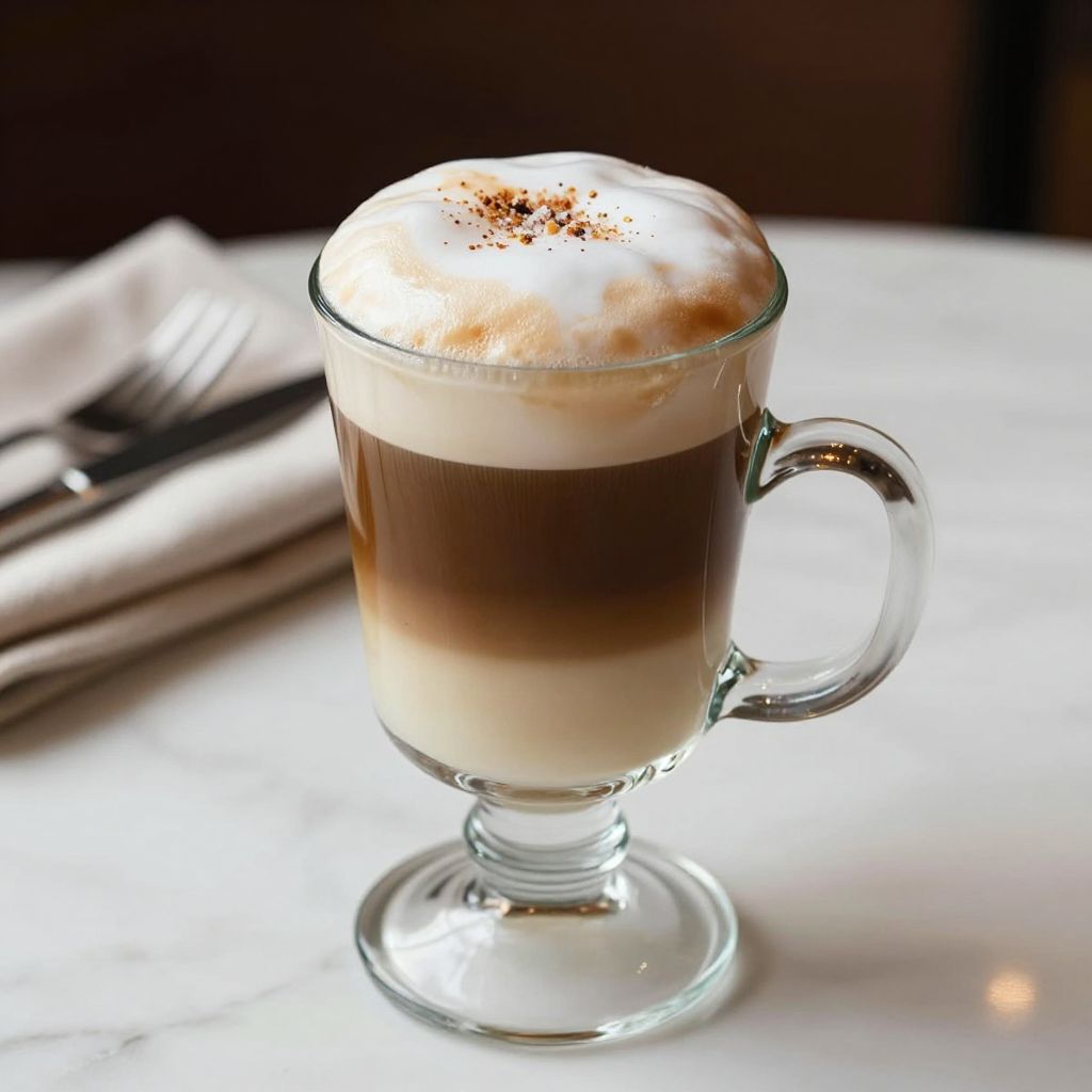 Vietnamese Salt Coffee served