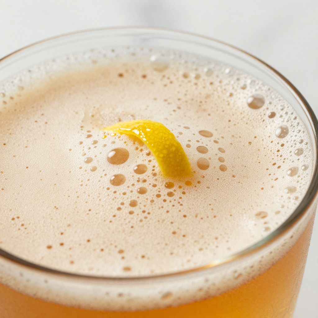 Whiskey Sidecar Preparation