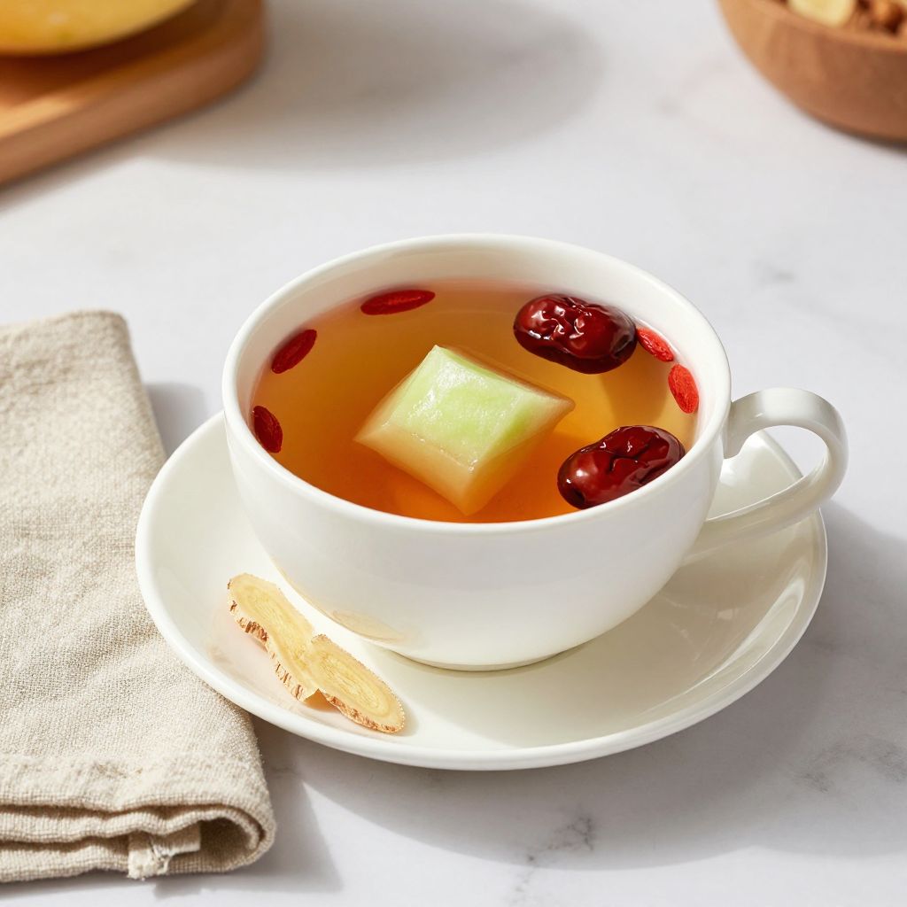 Winter Melon Tea Serving