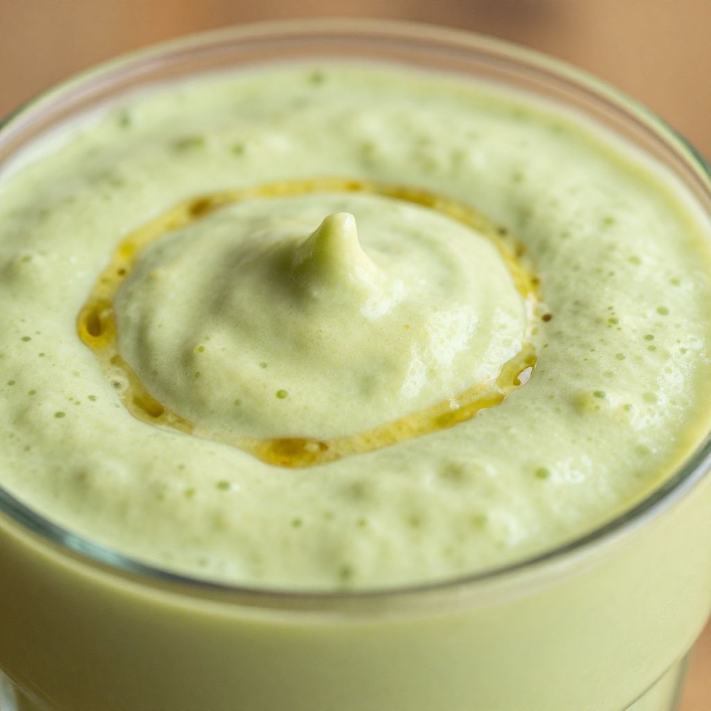 Avocado Milkshake Preparation