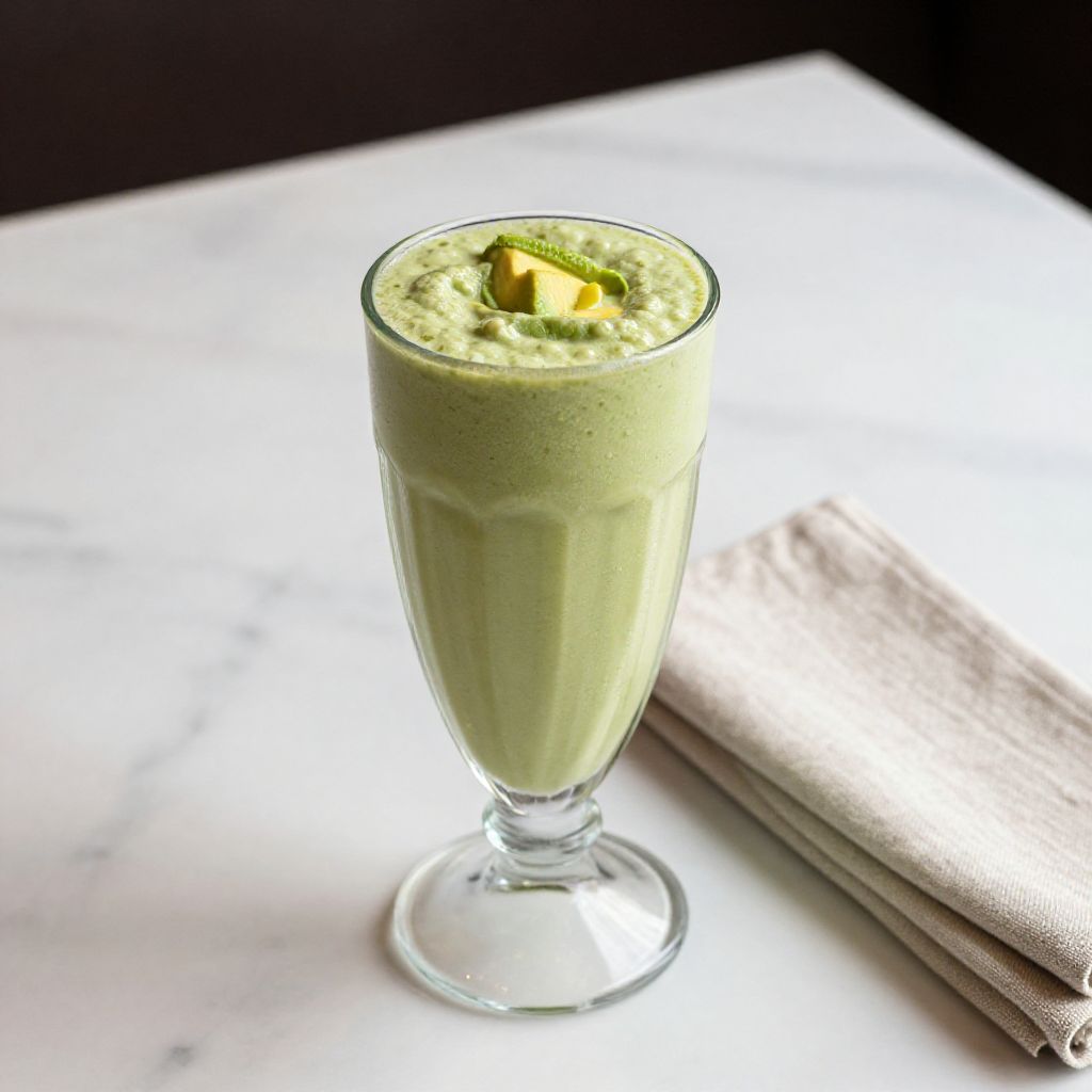 Avocado Milkshake Final Product