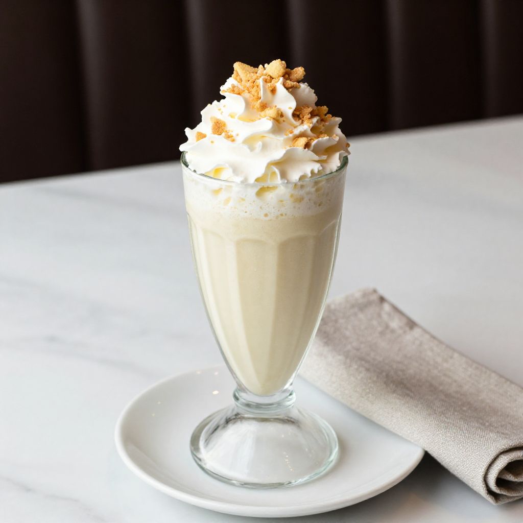 Banana Pudding Milkshake Final Image